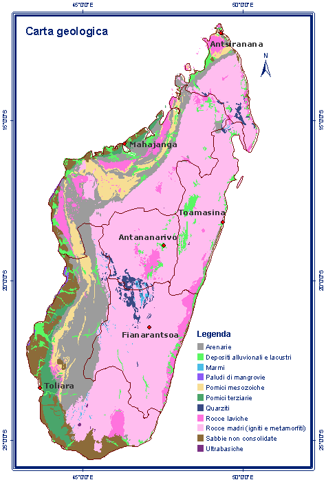 Figura 2 - Carta geologica Figura 2 - Carta Geologica
